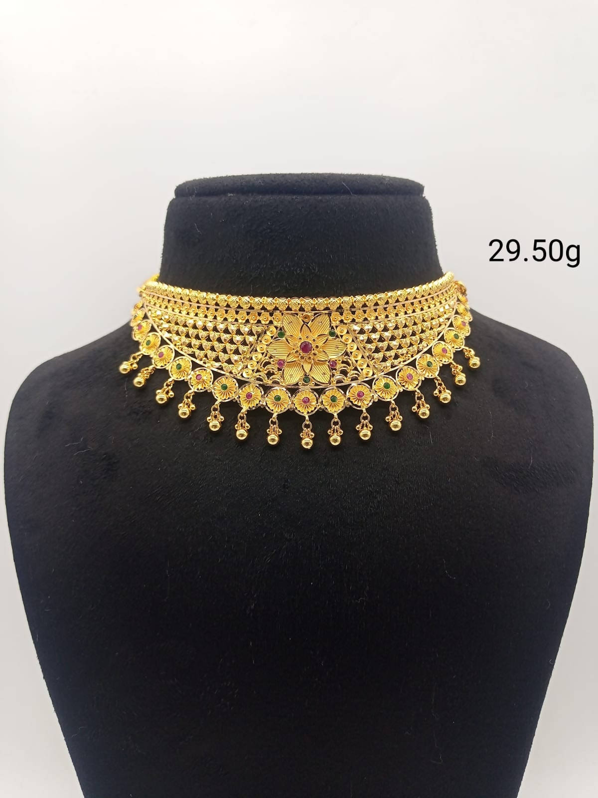 Gold Choker Sarafa Bazar India