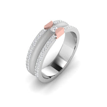 Diamond Studded Couple Bands