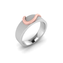 Platinum Gold Couple Bands