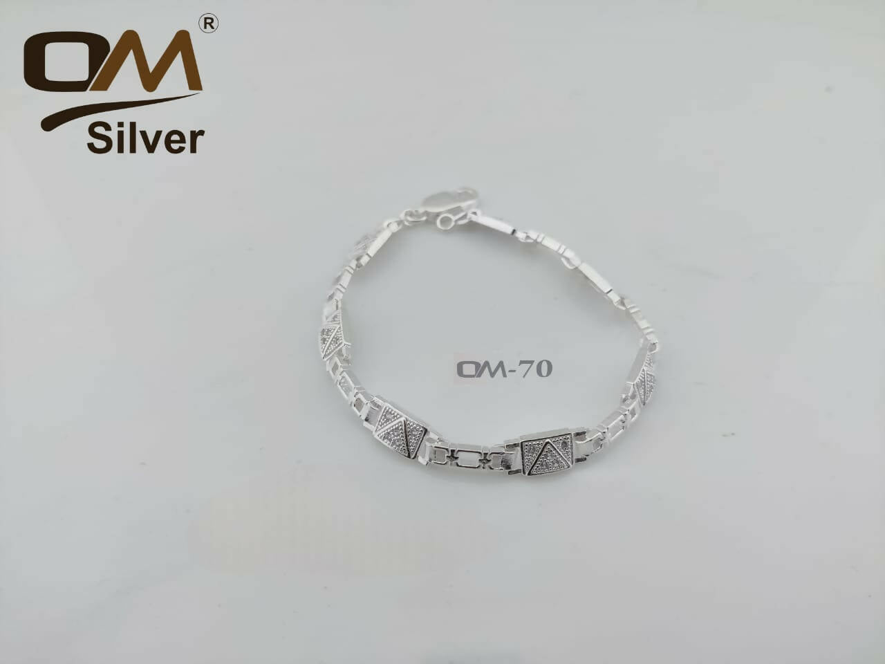 Silver Ladies Bracelet Sarafa Bazar India