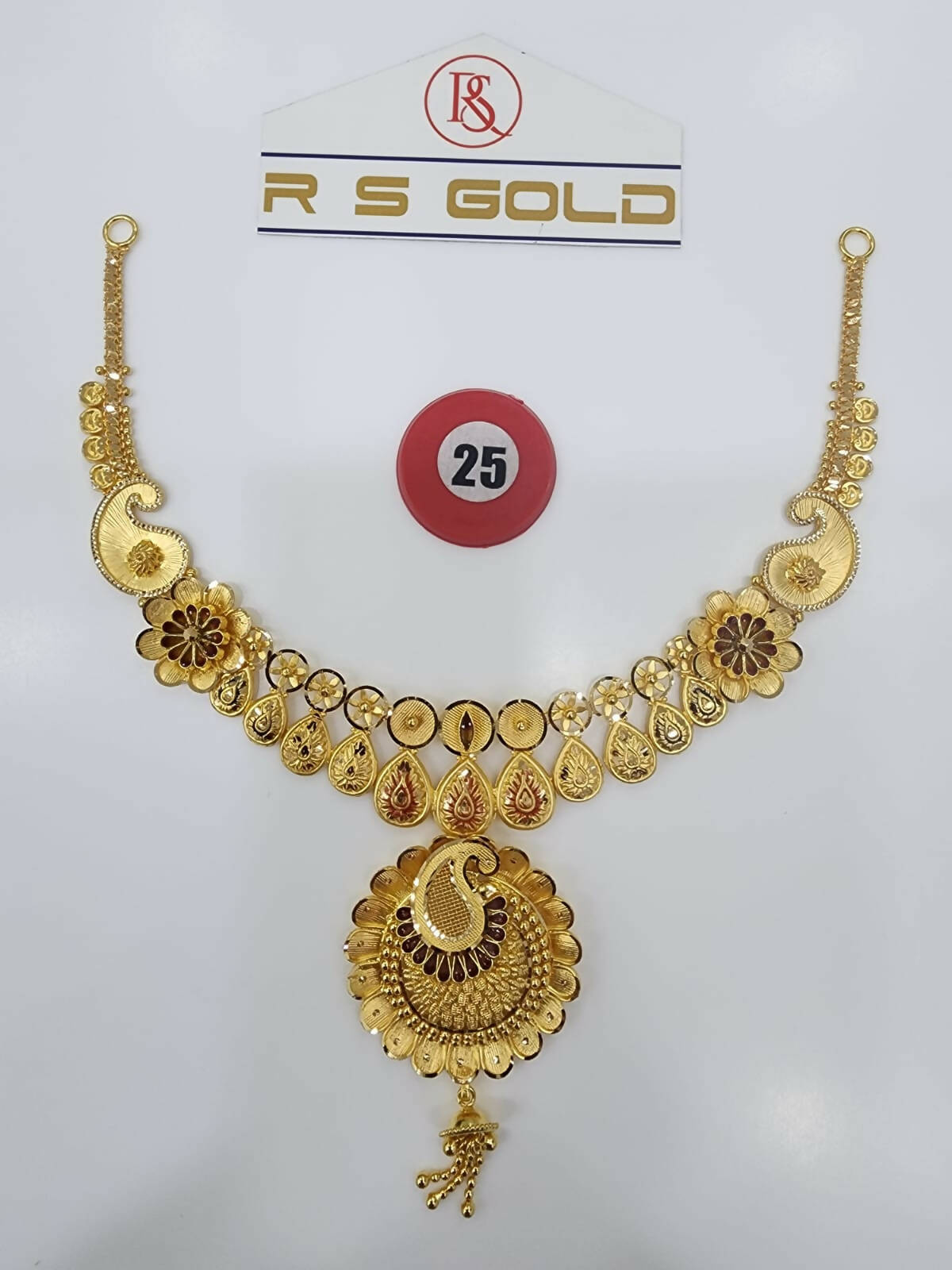 Gold Necklace Sarafa Bazar India