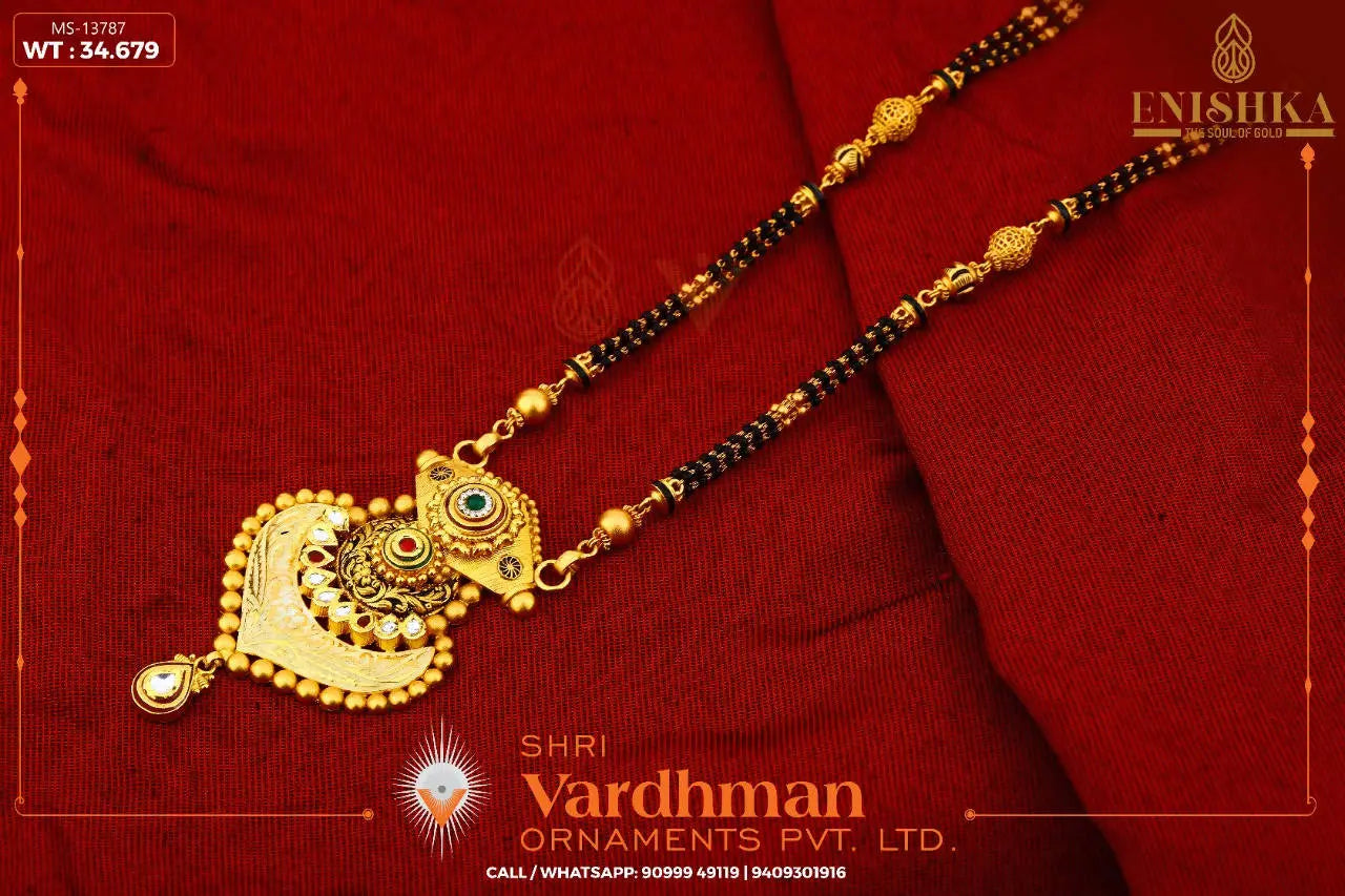 Antique Mangalsutra Sarafa Bazar India