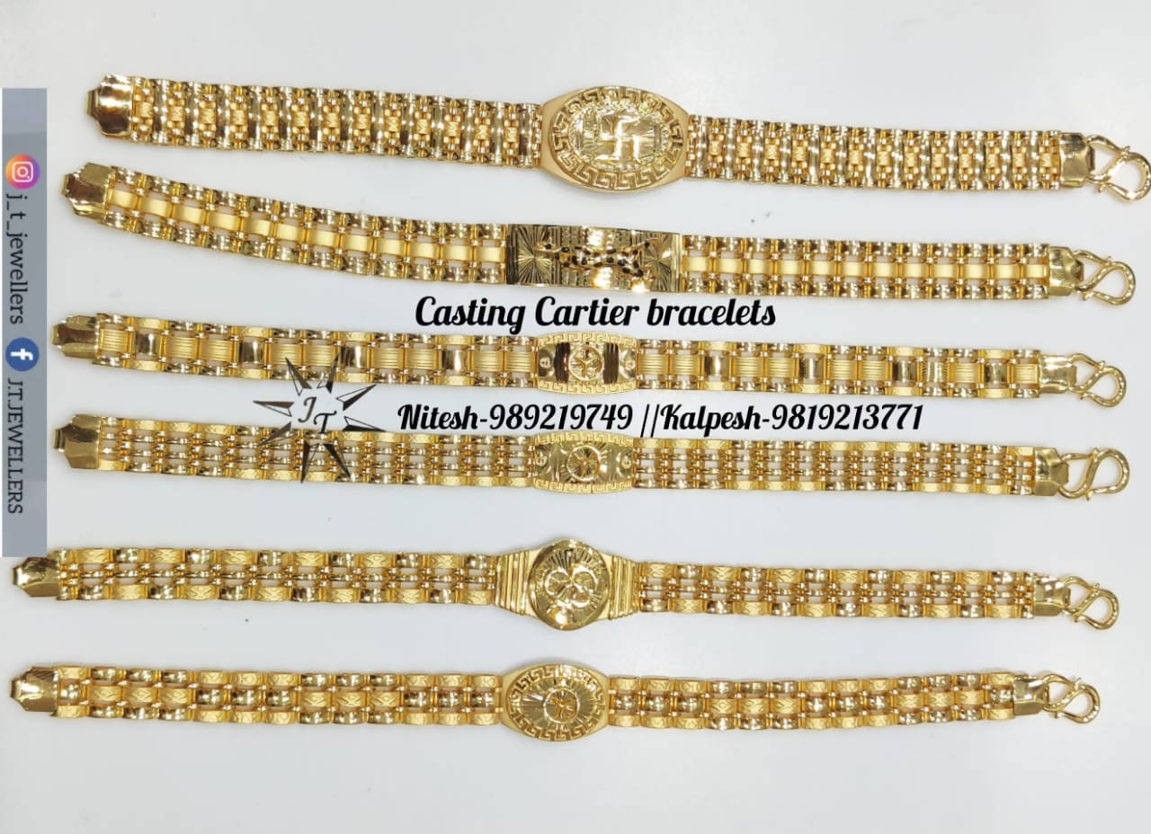 Casting Cartier Bracelets Sarafa Bazar India