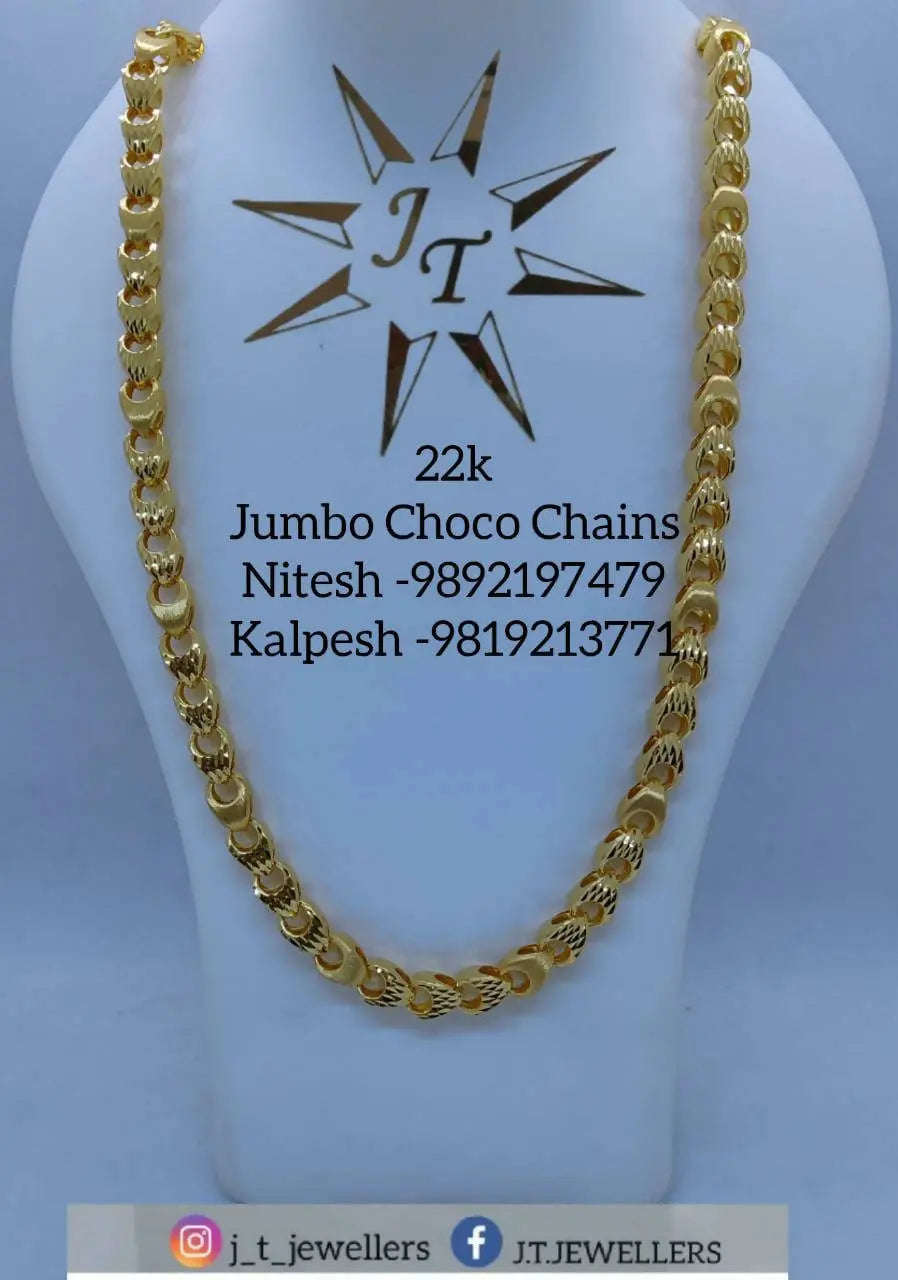 22kt Choco Chain Sarafa Bazar India
