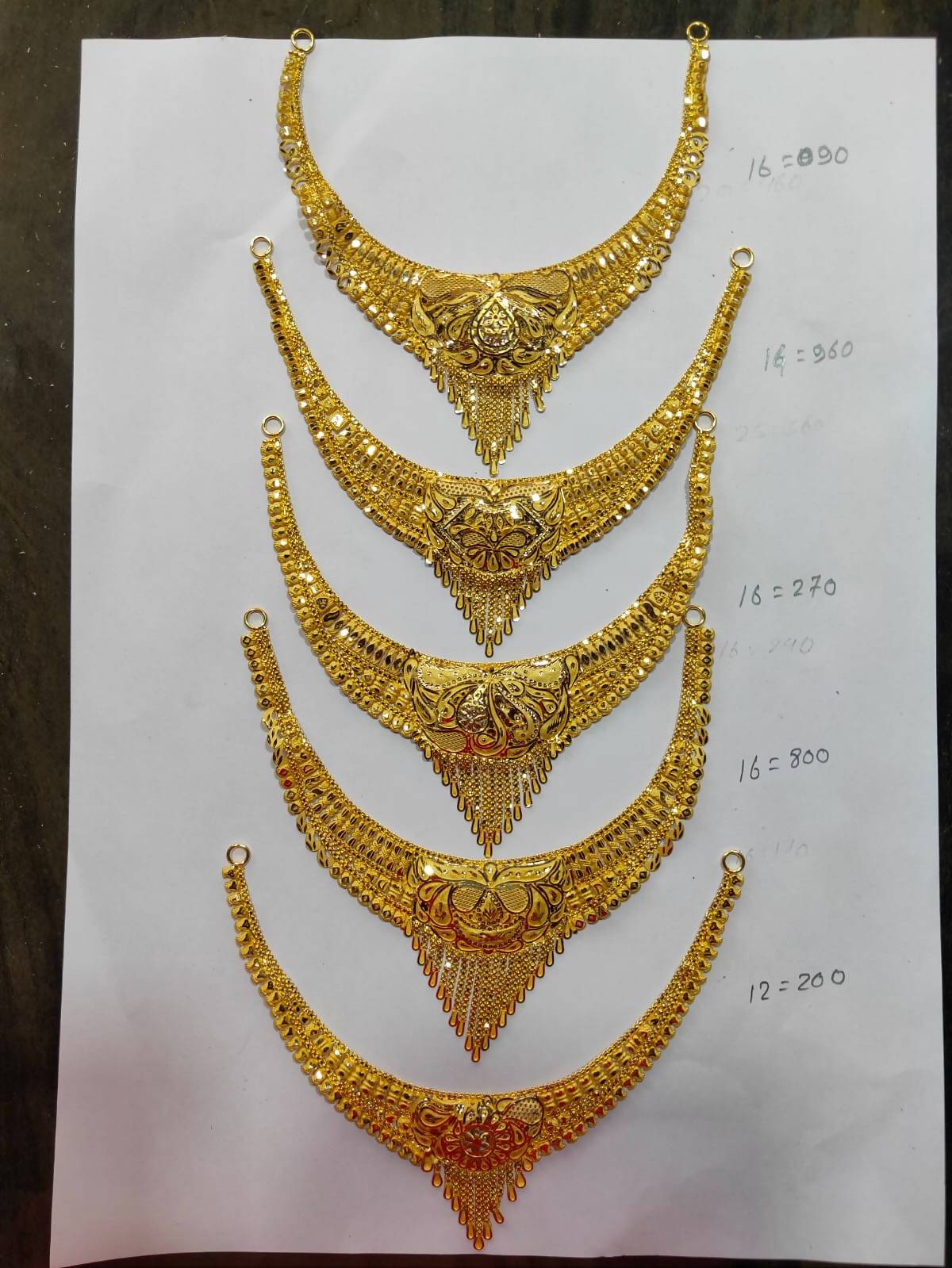 Gold Necklace Sarafa Bazar