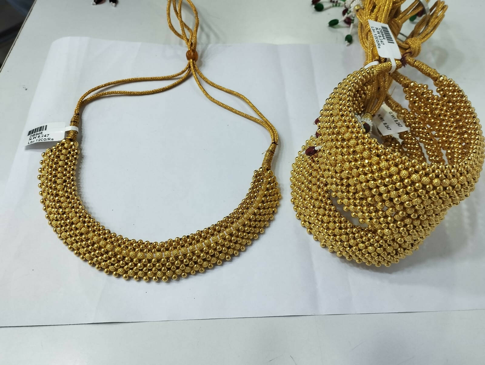 Light Weight Ghalsari Necklace Sarafa Bazar India