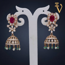 Diamond Necklace Set-AN051387 Sarafa Bazar