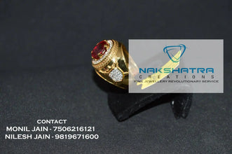 CZ Casting Gents Ring Sarafa Bazar India