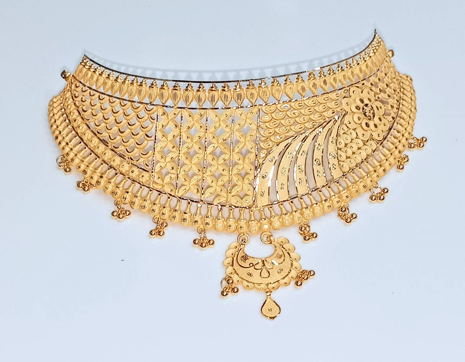 Gold Choker Sarafa Bazar India