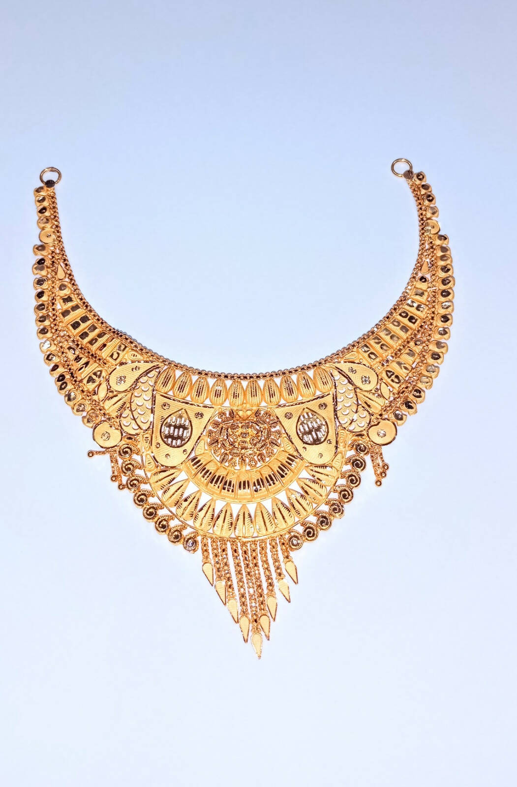 Gold Necklace Sarafa Bazar India