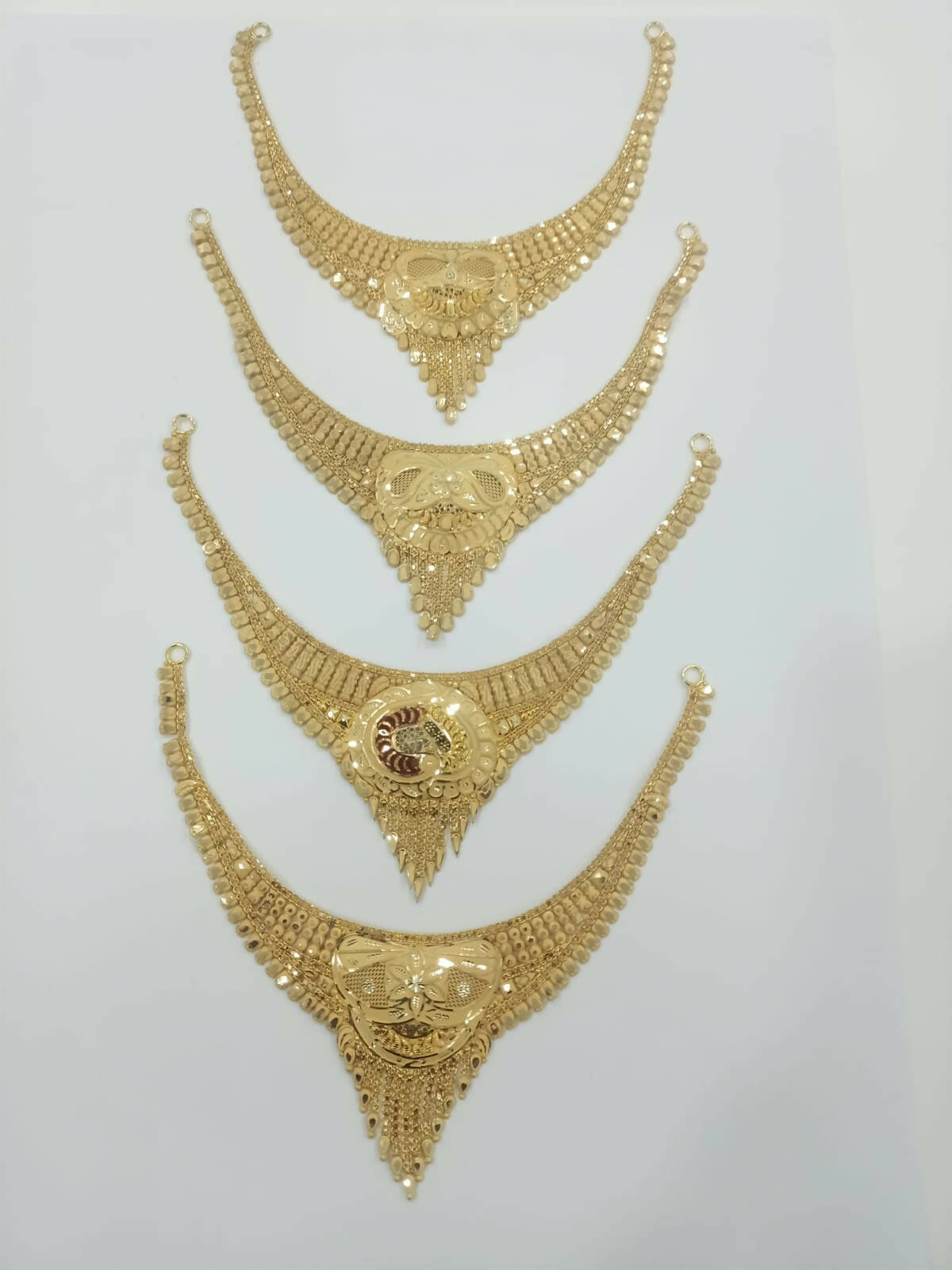 Gold Necklace Sarafa Bazar India