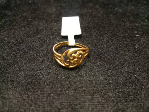 Plain Gold Casting Ladies Ring