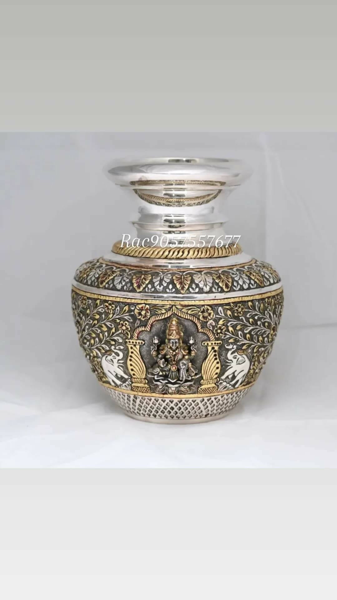 Silver Kalash Sarafa Bazar India