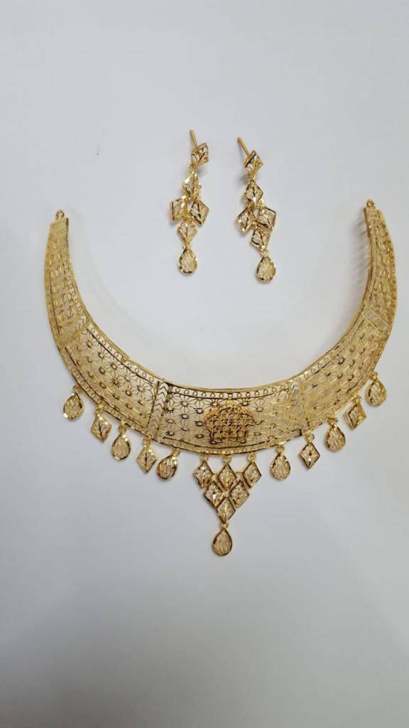 Turkey Gold Necklace Sarafa Bazar