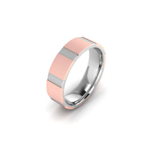 Platinum Gold Couple Bands