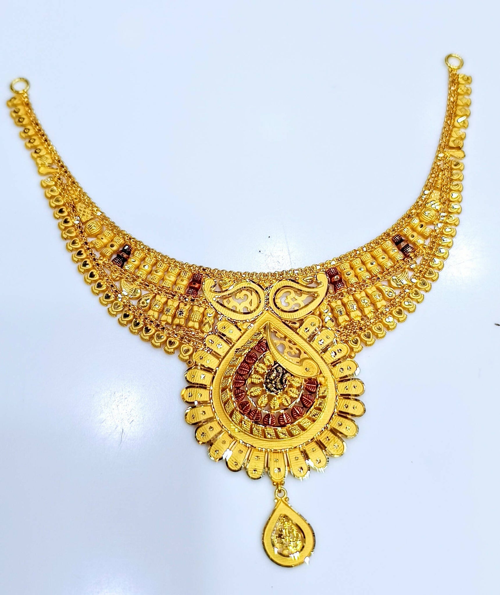 Gold Necklace Sarafa Bazar India