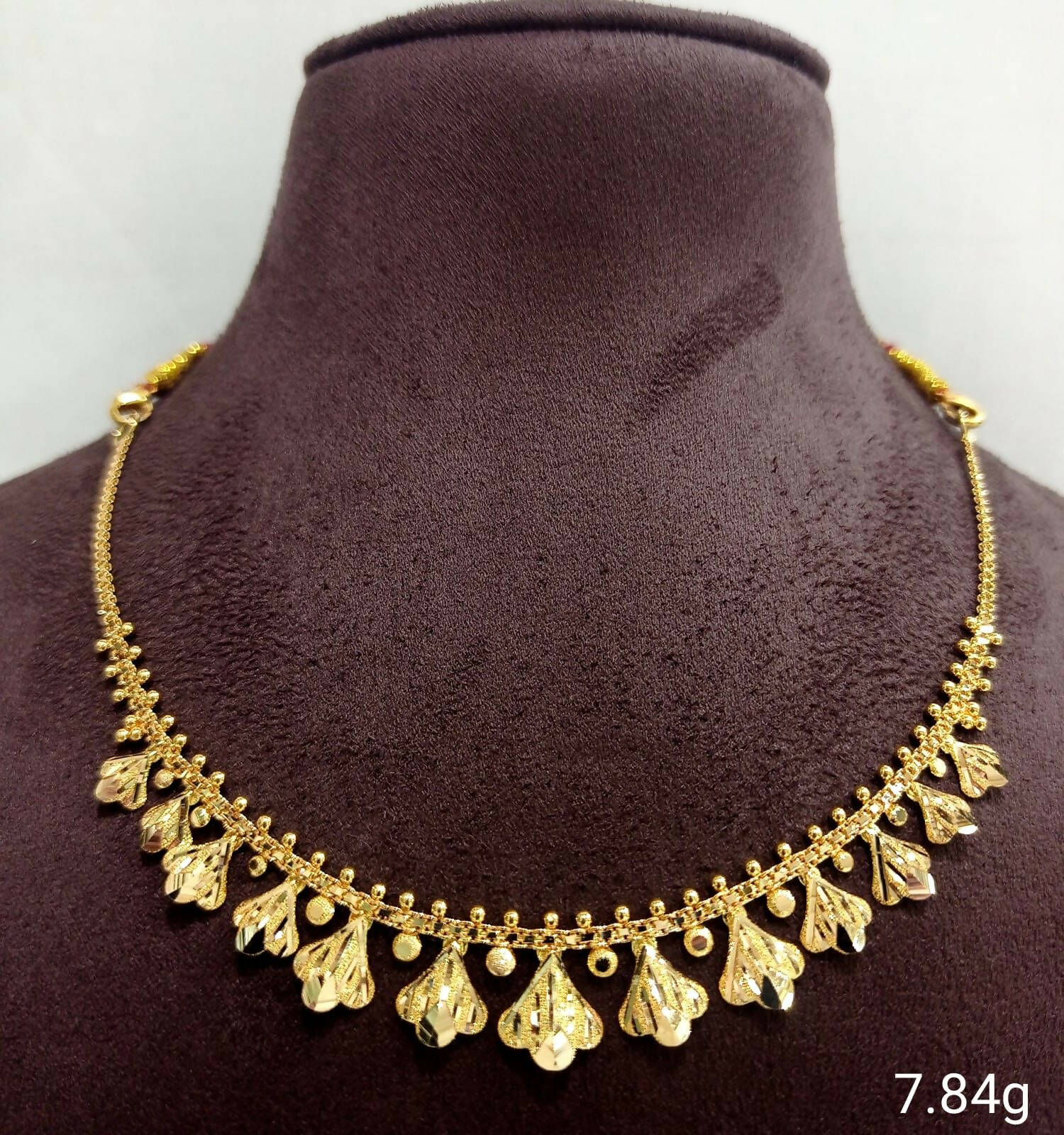 Gold Necklace Sarafa Bazar India