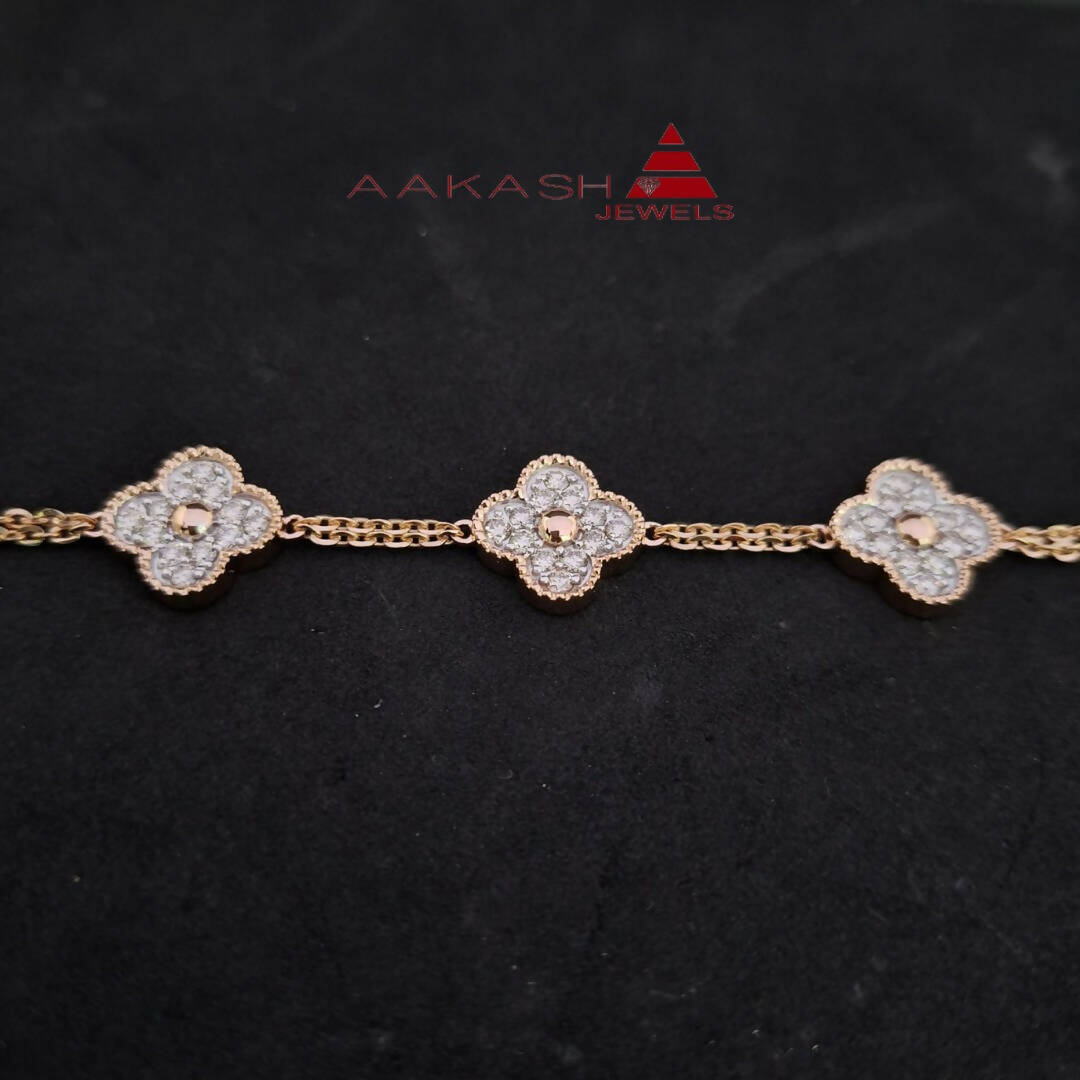 Diamond Ladies Bracelet Sarafa Bazar India