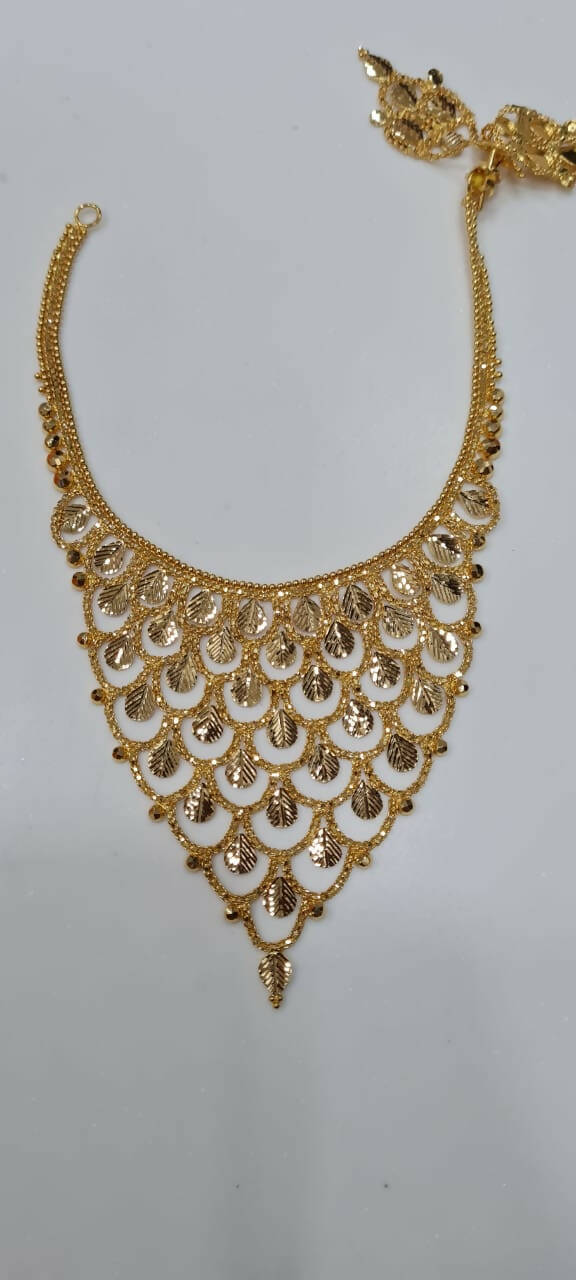 Gold Necklace Sarafa Bazar India