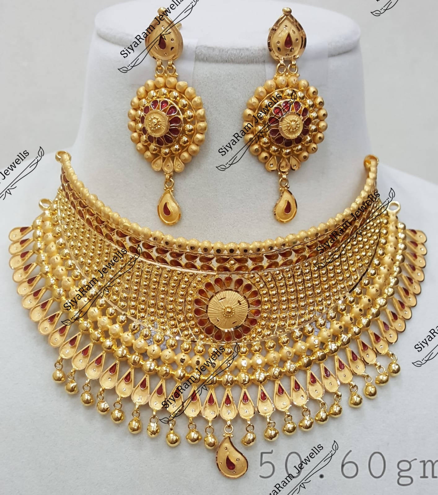 Gold Choker Sarafa Bazar India