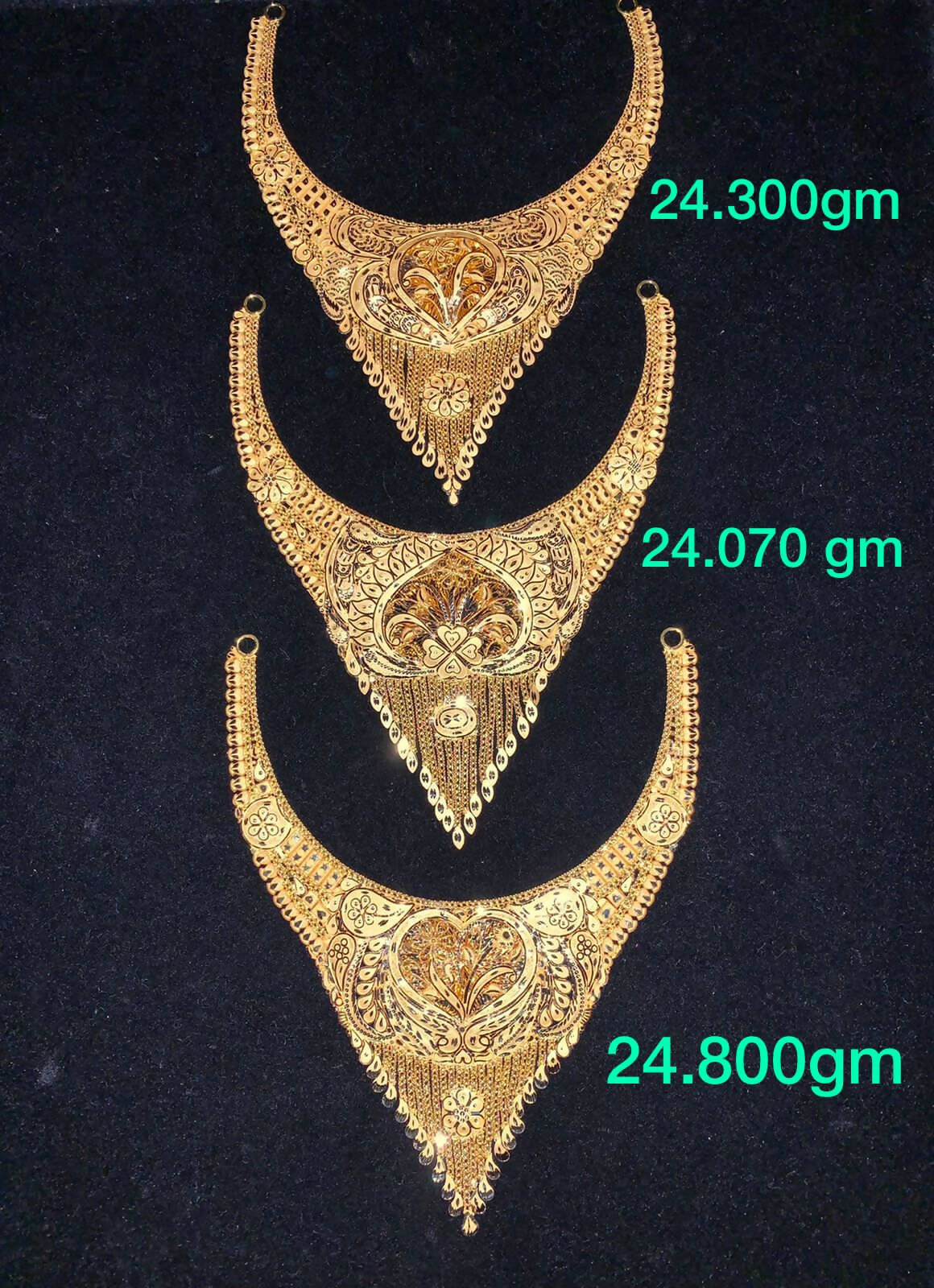 25gm necklace Sarafa Bazar India