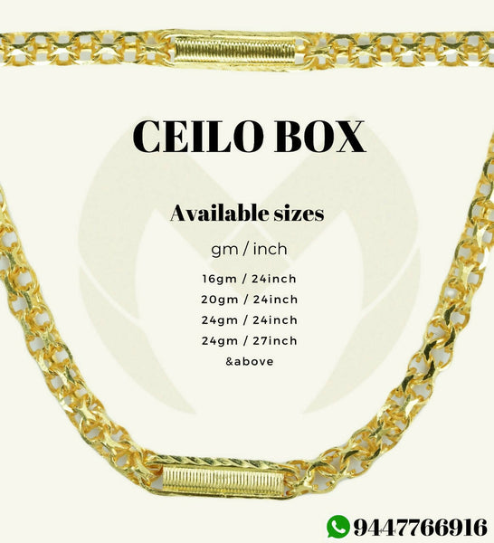 Cello Box Kerala Chain – HM Sarafa Bazar India Pvt Ltd