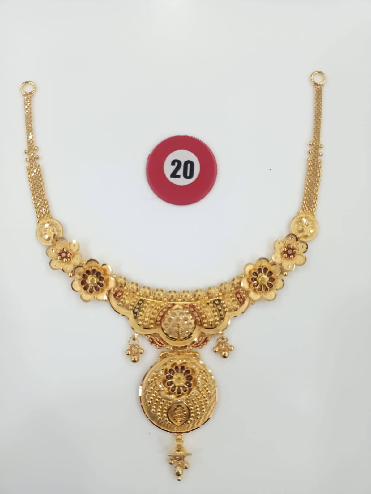 Gold Necklace Sarafa Bazar India