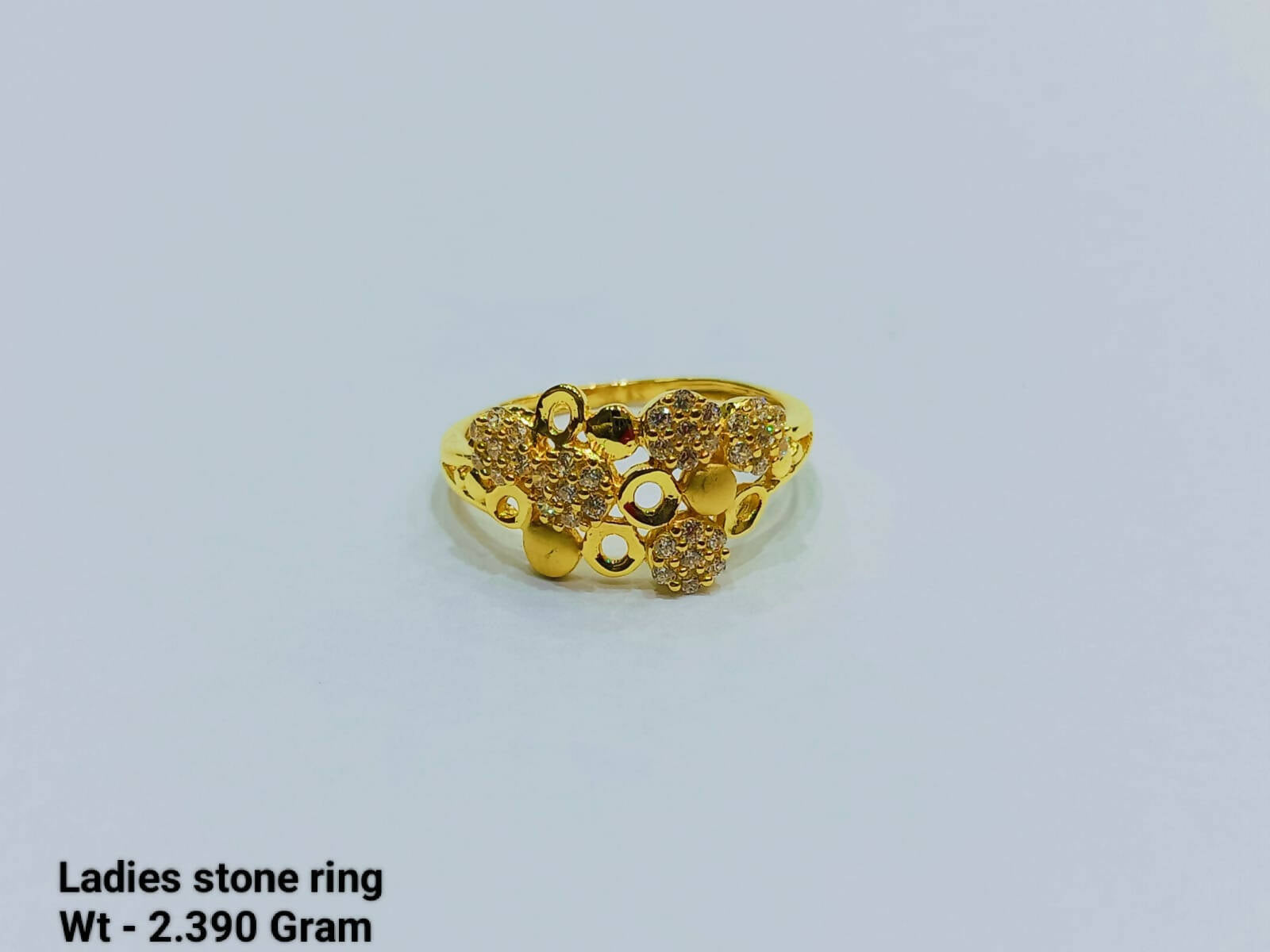 Ladies Stone Ring Sarafa Bazar India