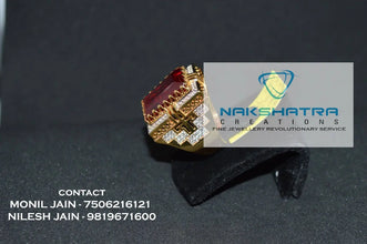 CZ Casting Gents Ring Sarafa Bazar India