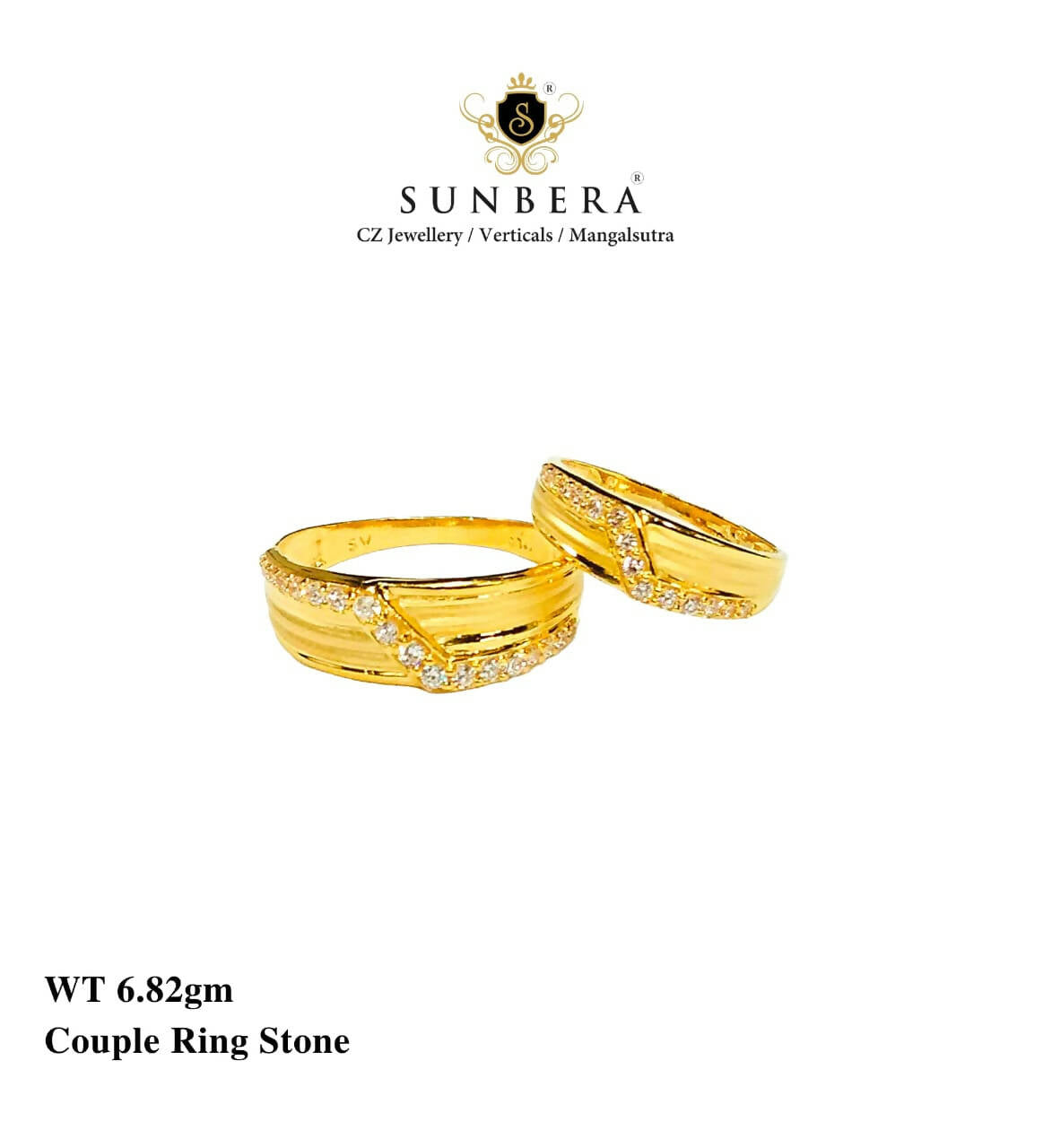 Couple Ring Stone Sarafa Bazar India