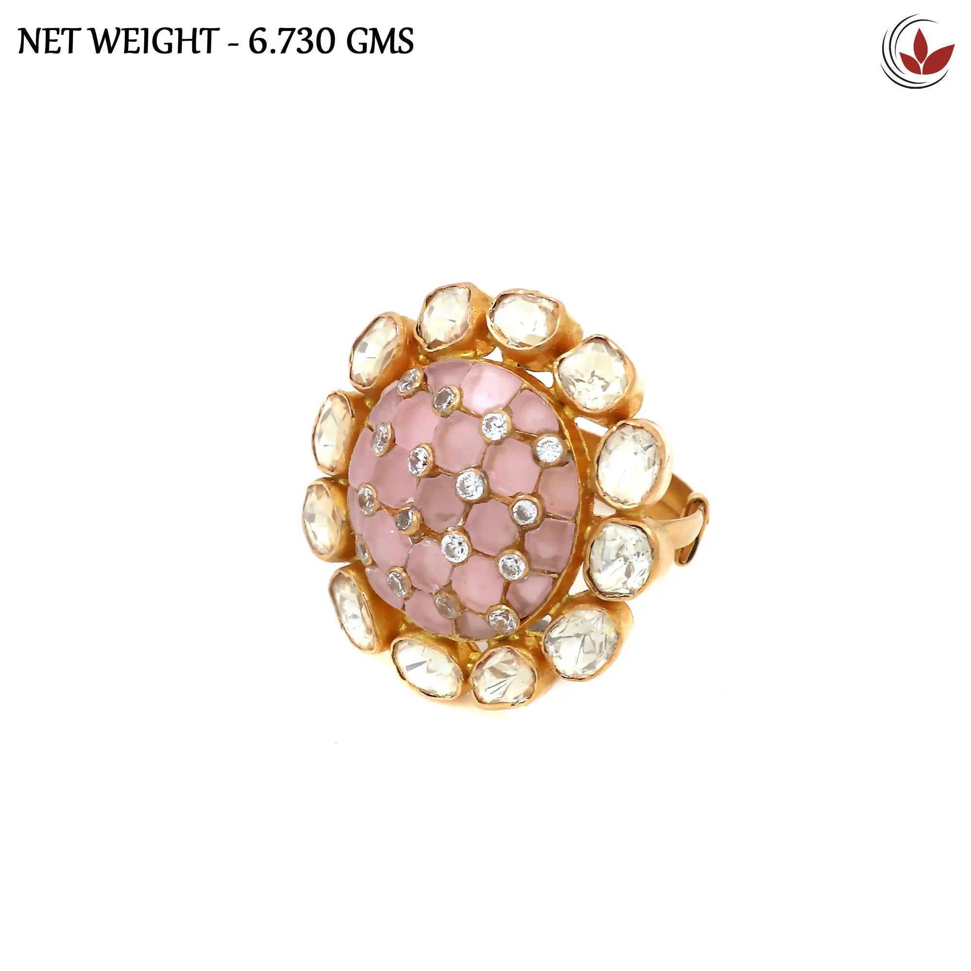 Kundan Ladies Ring Sarafa Bazar India