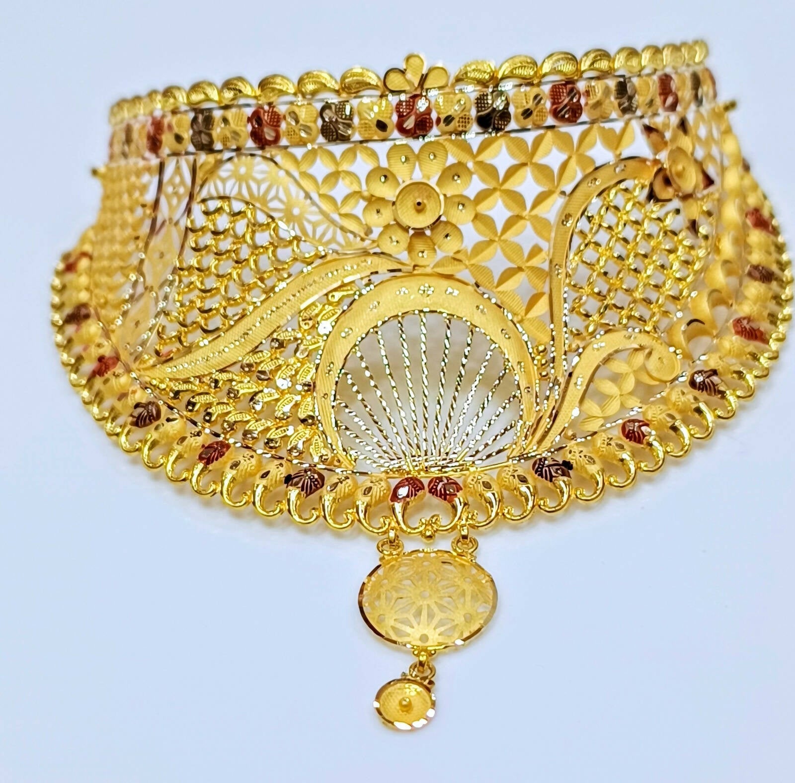 Gold Choker Sarafa Bazar India