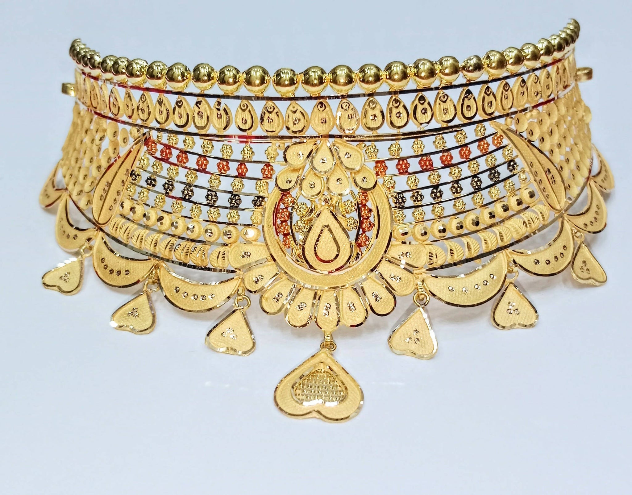 Gold Choker Sarafa Bazar India