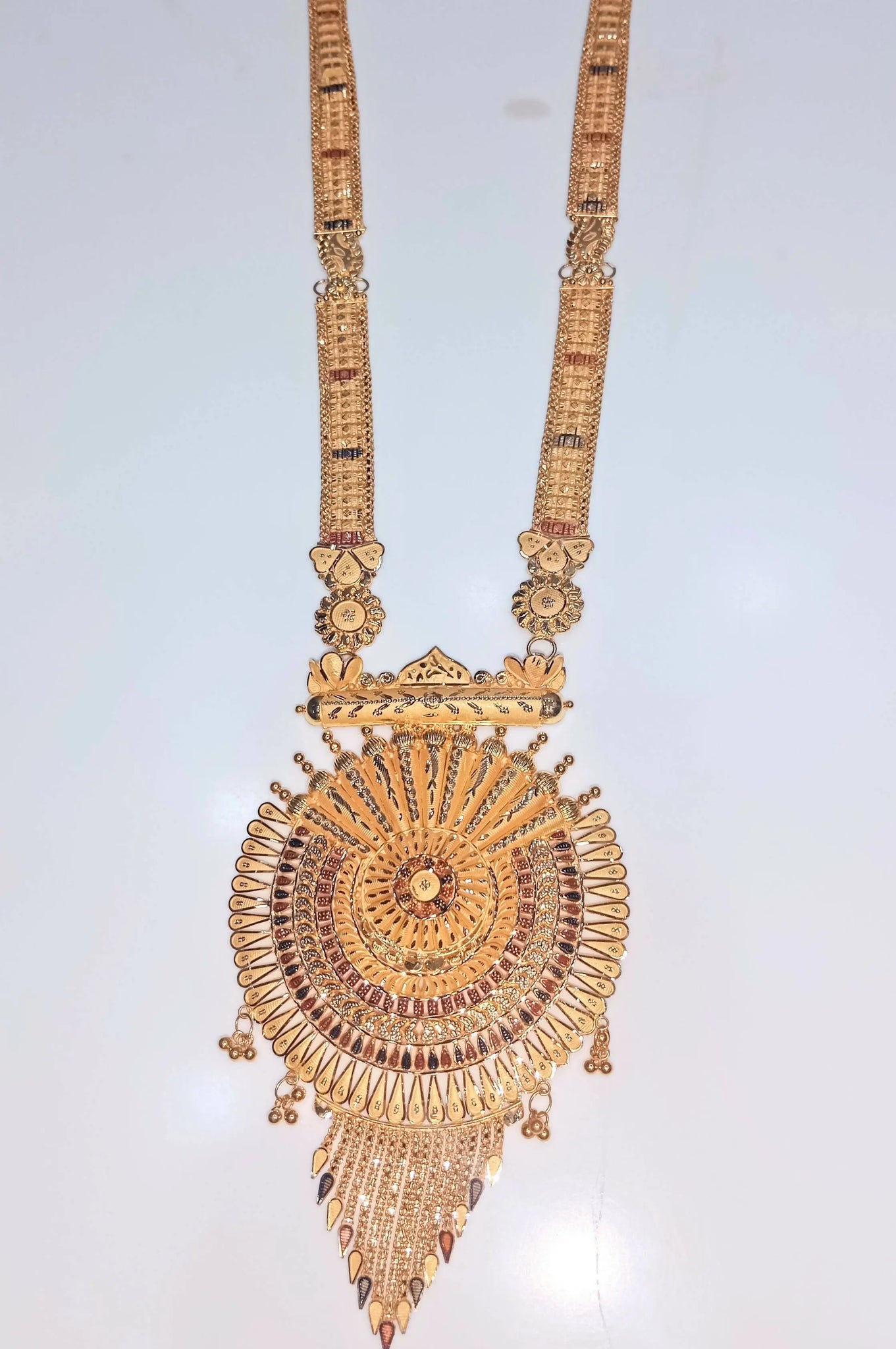 Gold Long Set Sarafa Bazar India