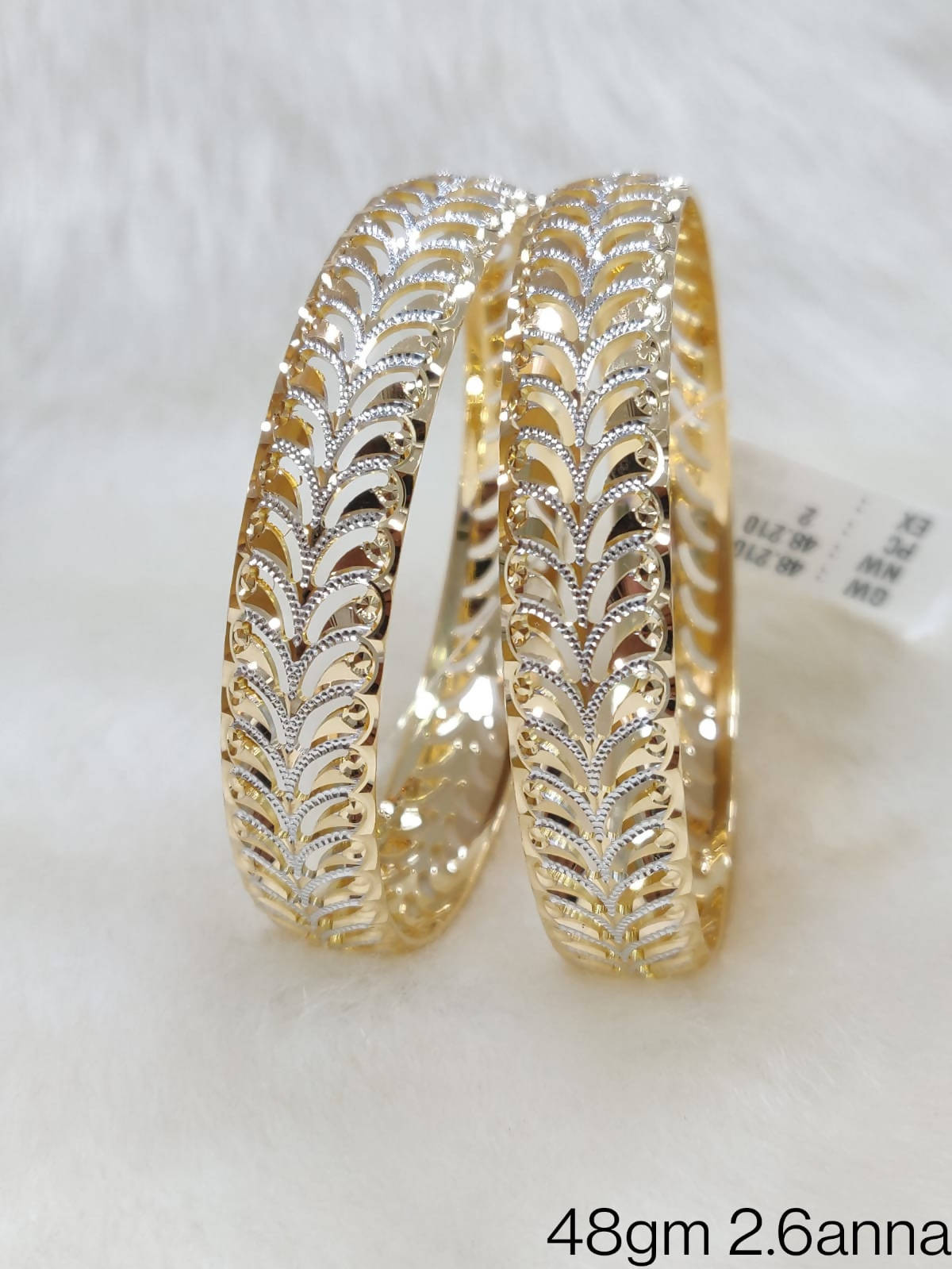 CNC Gold Bangles Sarafa Bazar India