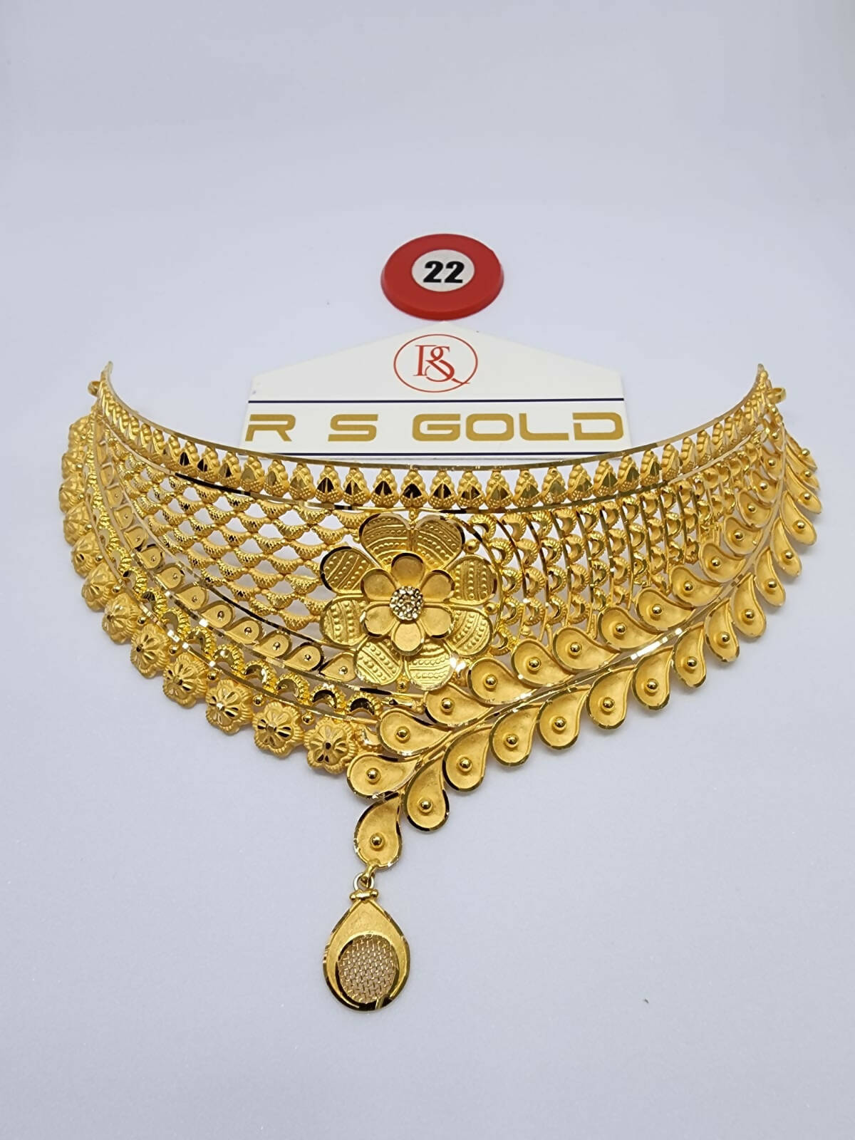 Gold Choker Sarafa Bazar India