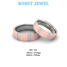 Platinum Gold Couple Bands