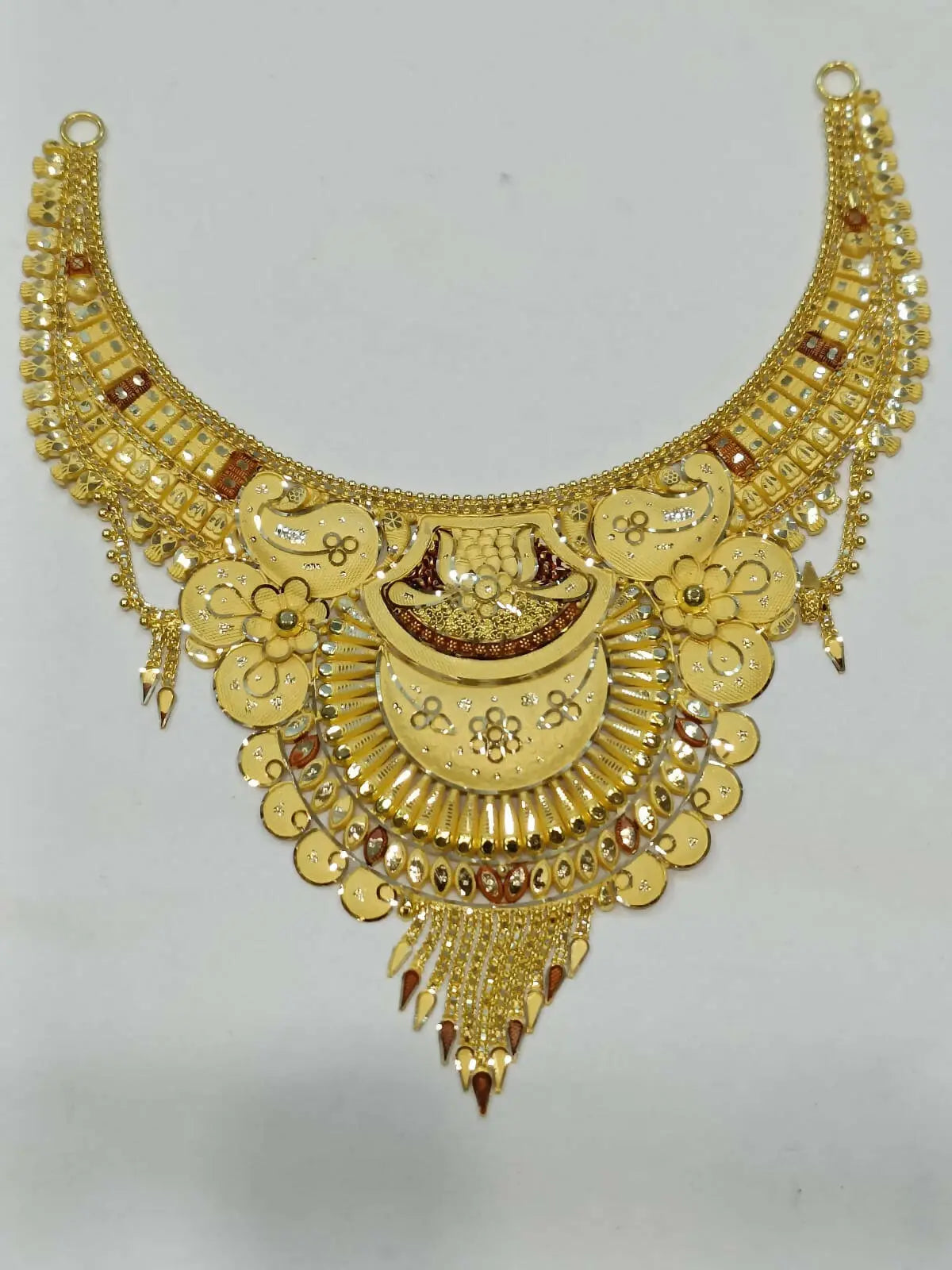 Gold Necklace Sarafa Bazar India