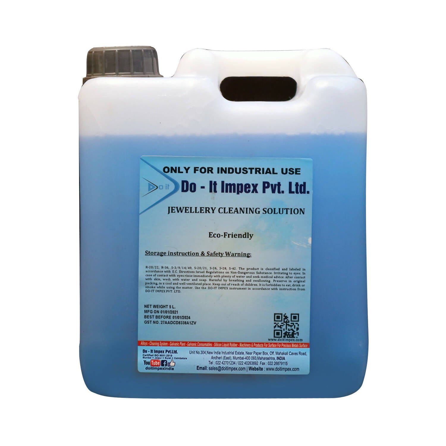 Ultrasonic Cleaning solution (Liquid Powder) (Doit Impex) Sarafa Bazar India