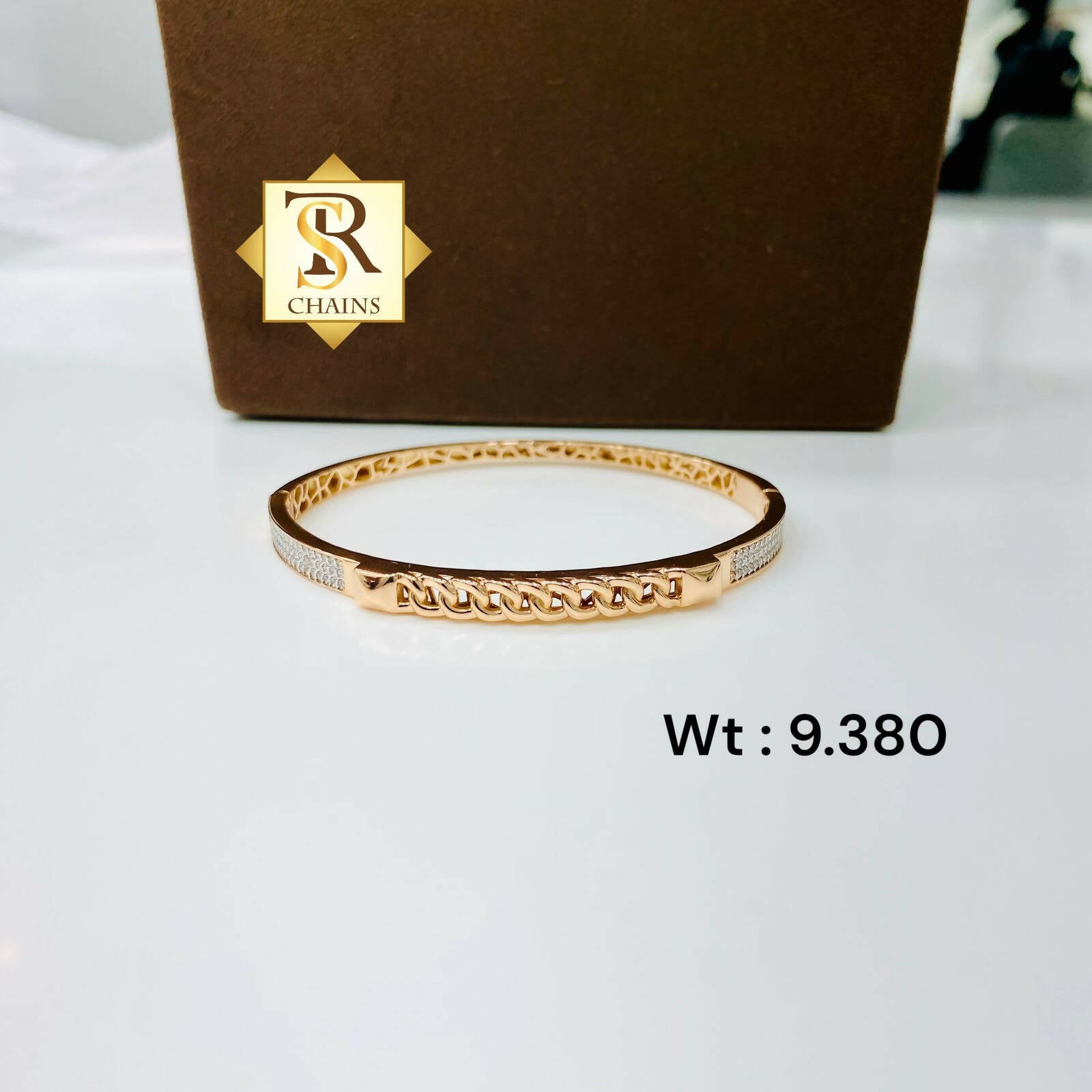 Rose Gold Bracelet Sarafa Bazar India