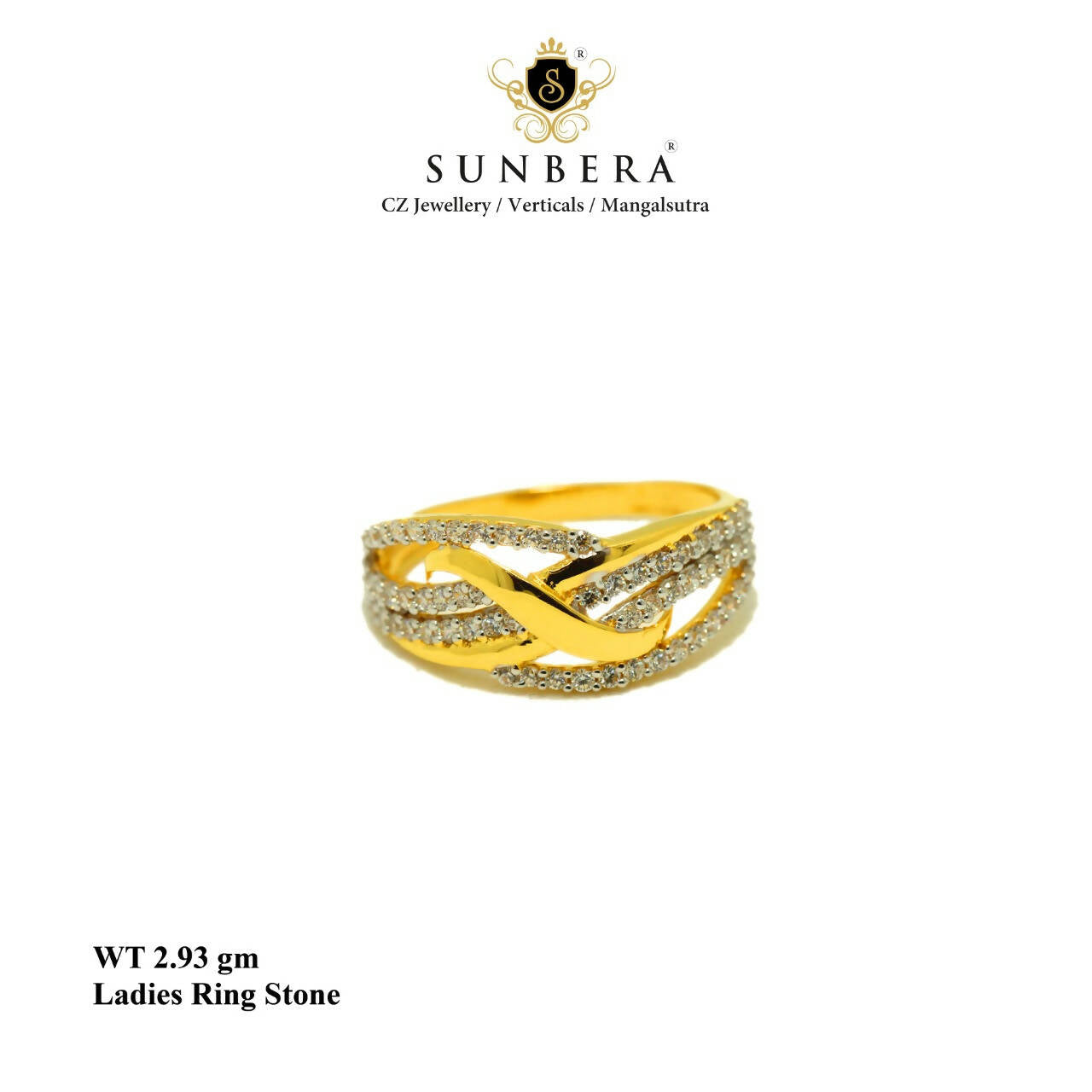 Ladies Stone Ring Sarafa Bazar India