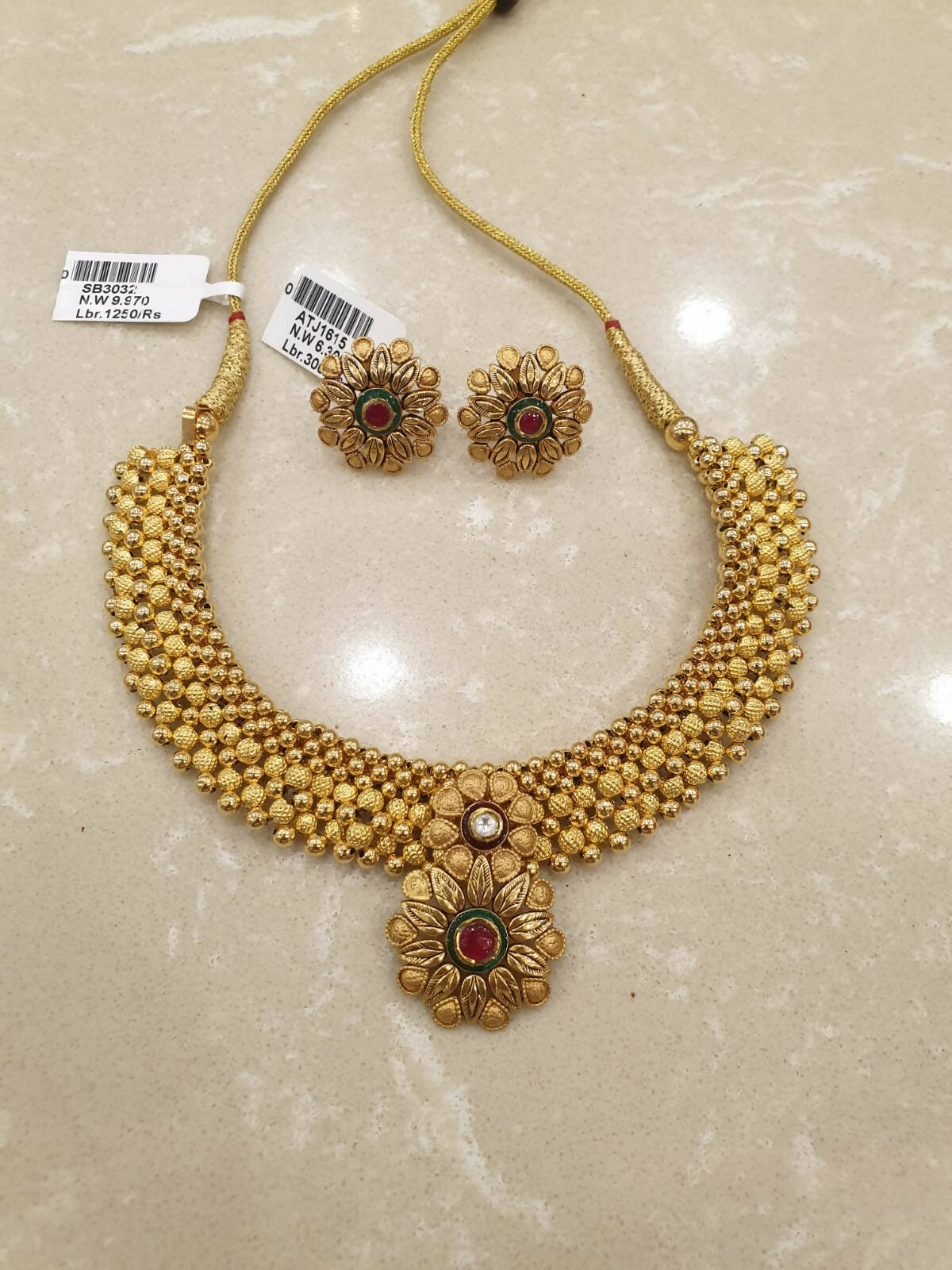 Light Weight Ghalsari Necklace Sarafa Bazar India