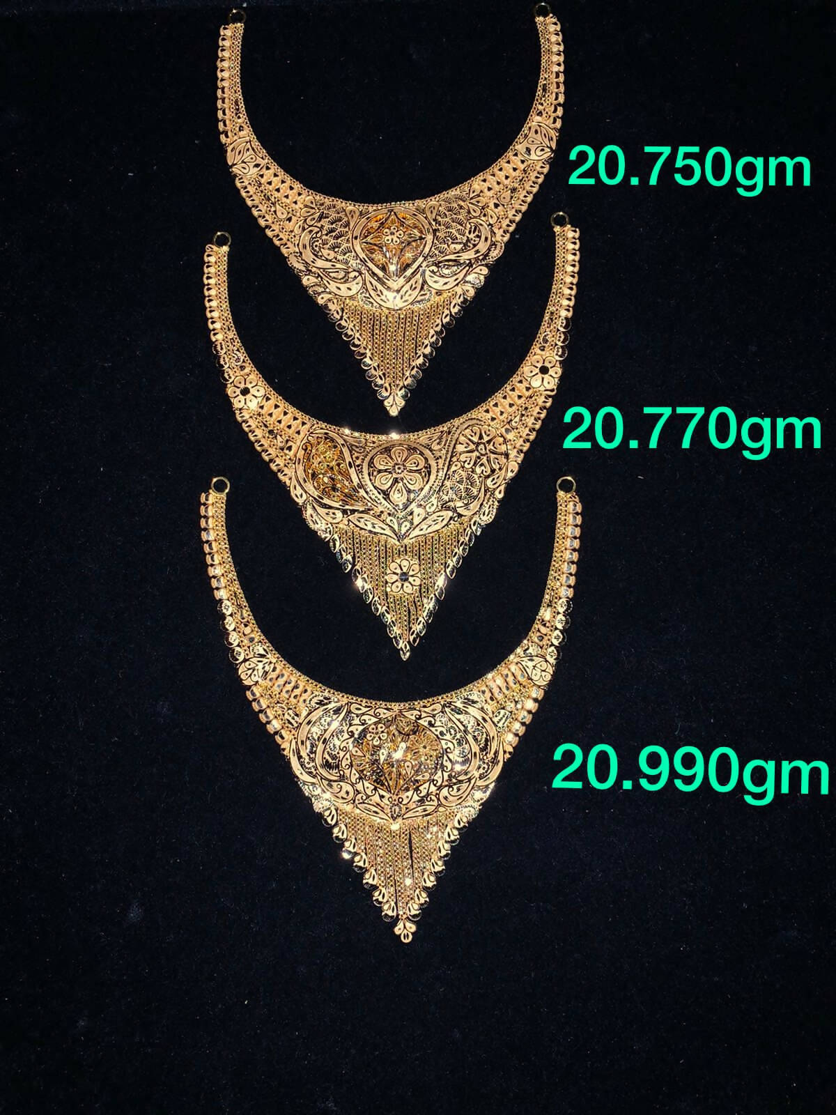 20gm necklace Sarafa Bazar India
