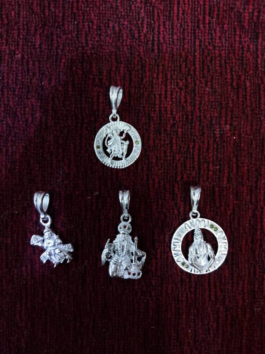 Rajkot Silver Pendants Sarafa Bazar