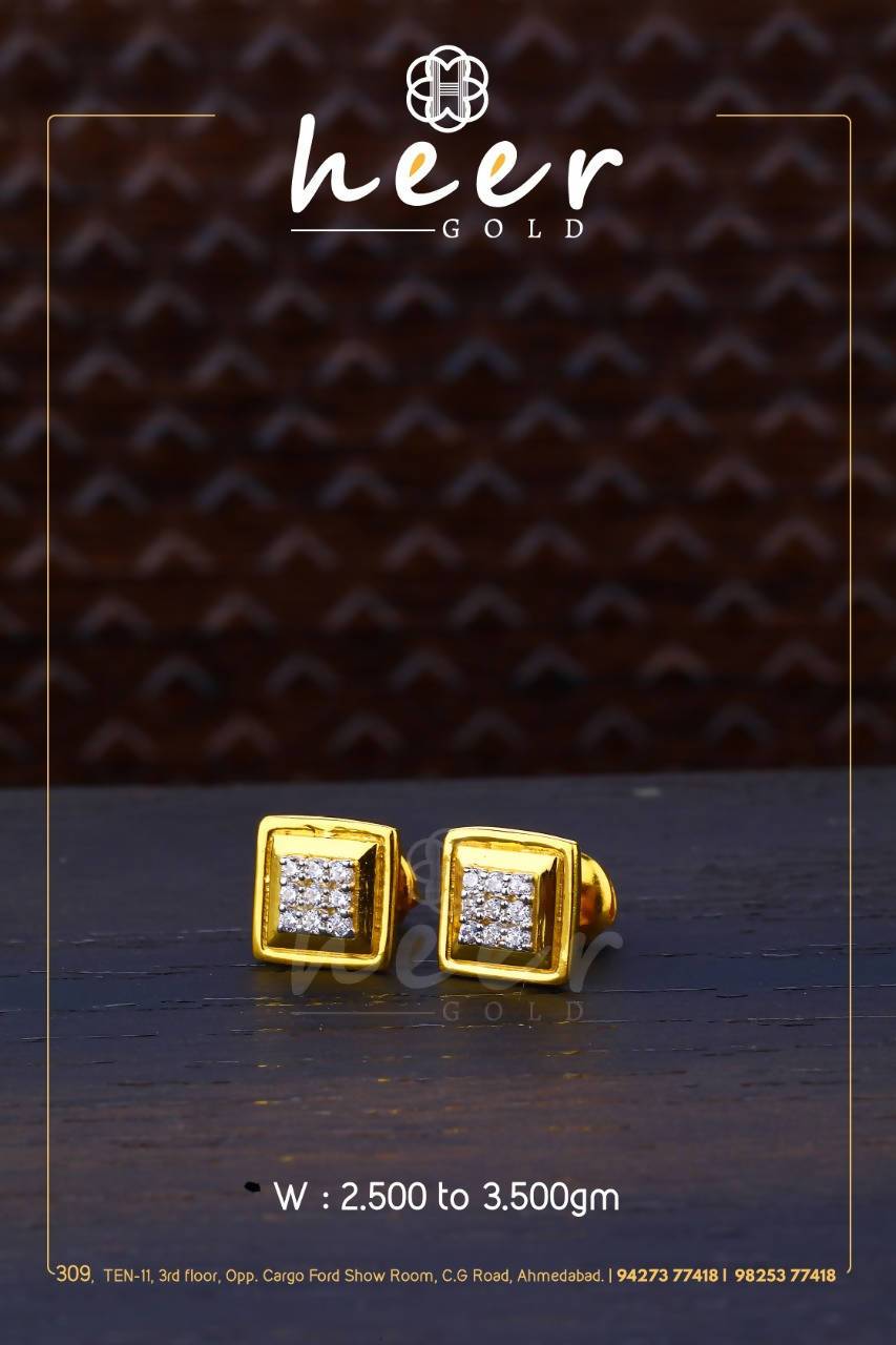 CZ Casting Earrings Sarafa Bazar