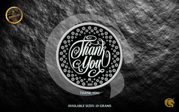 Congratulations | Thank You | Silver Coins 999 | Omkar Mint Sarafa Bazar