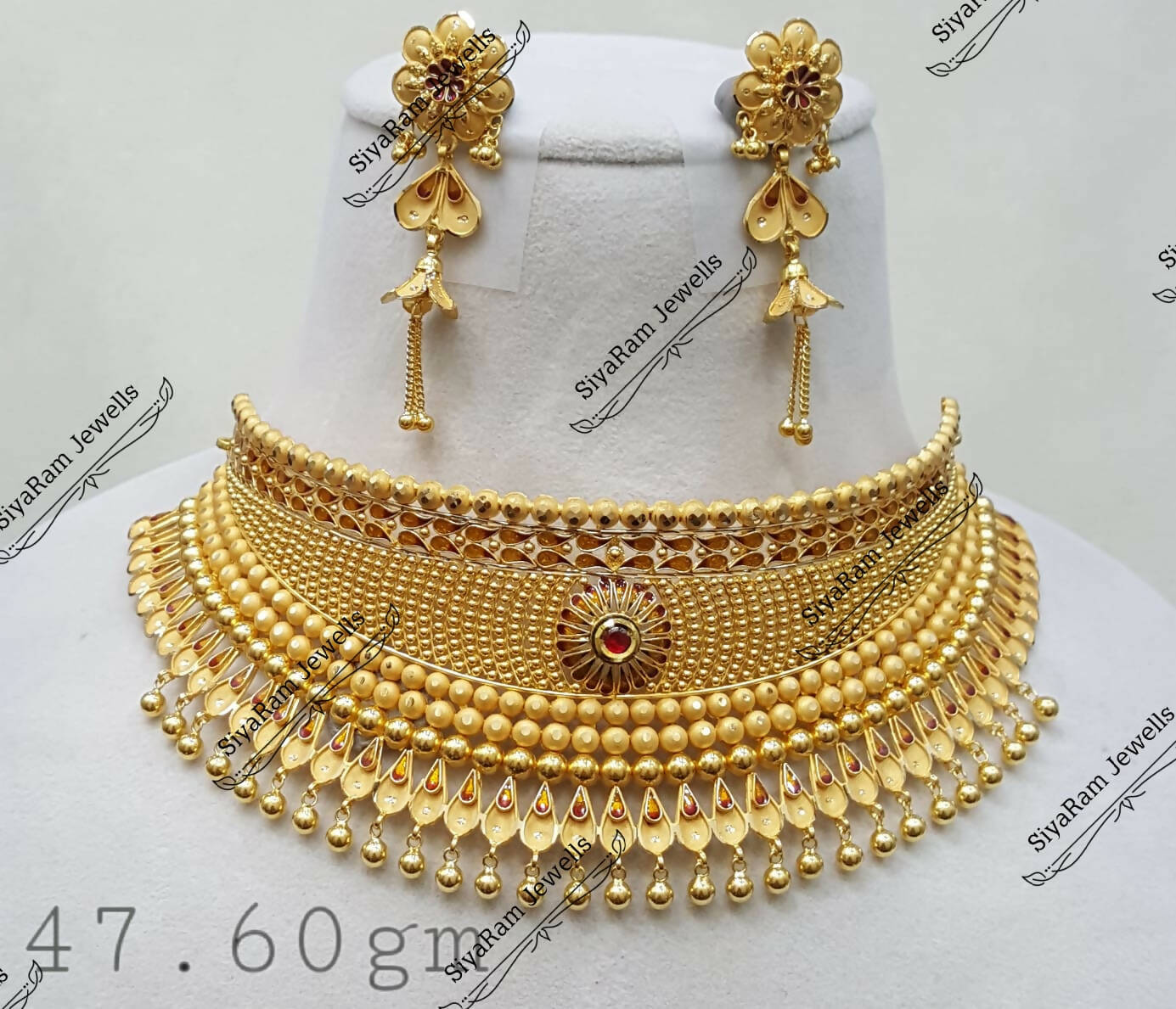 Gold Choker Sarafa Bazar India