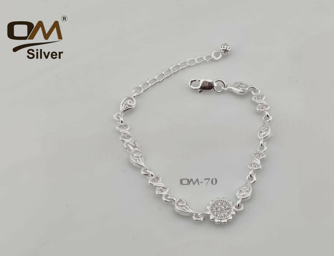 Silver Ladies Bracelet Sarafa Bazar India