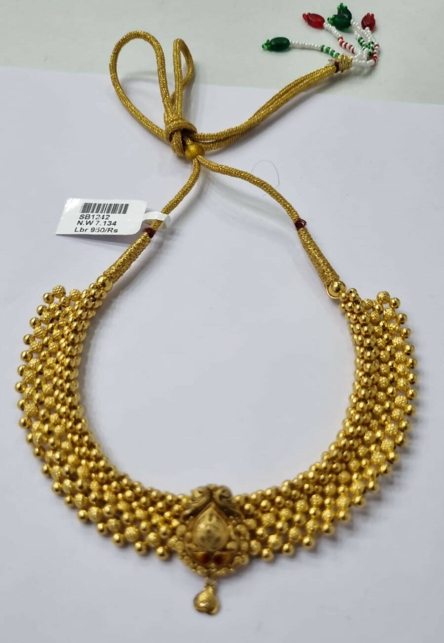 Light Weight Ghalsari Necklace Sarafa Bazar India