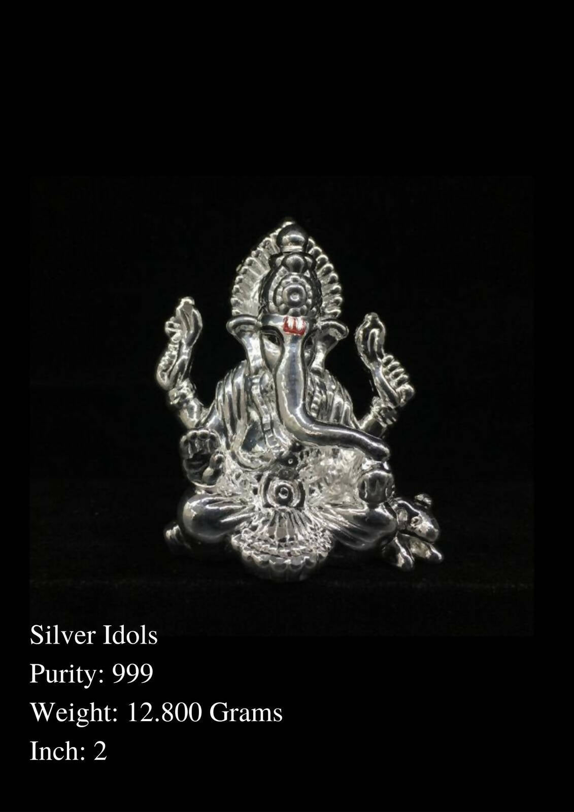 999 Silver Idols Sarafa Bazar India